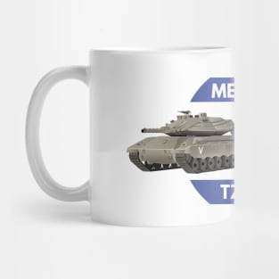 Israeli Tanks Merkava with Flag Mug